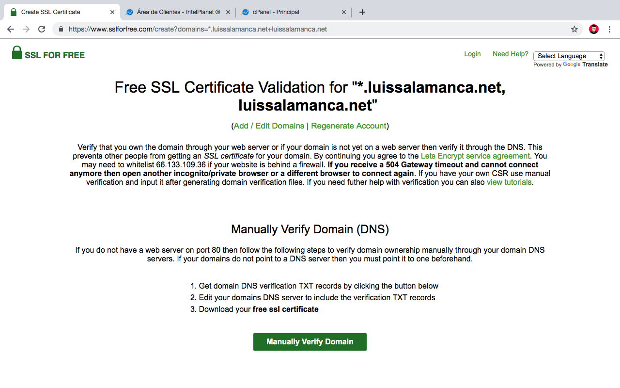 Instalando certificados SSL  completamente gratis usando Letâ€™s Encrypt
